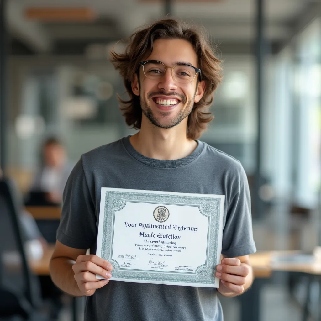 Estudante Feliz